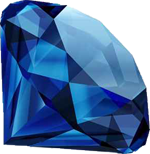 Swarovski cristal Sapphire 12