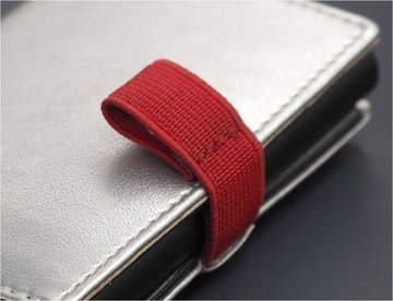 Elástico rojo 17 mm